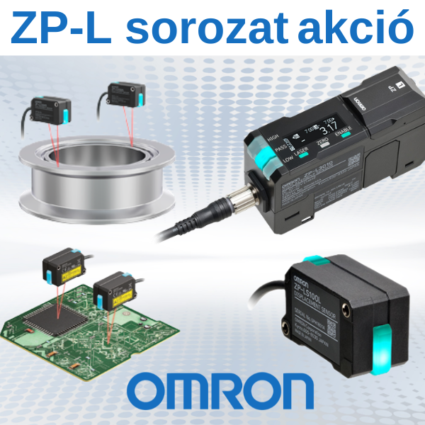 OMRON ZP-L sorozat akció